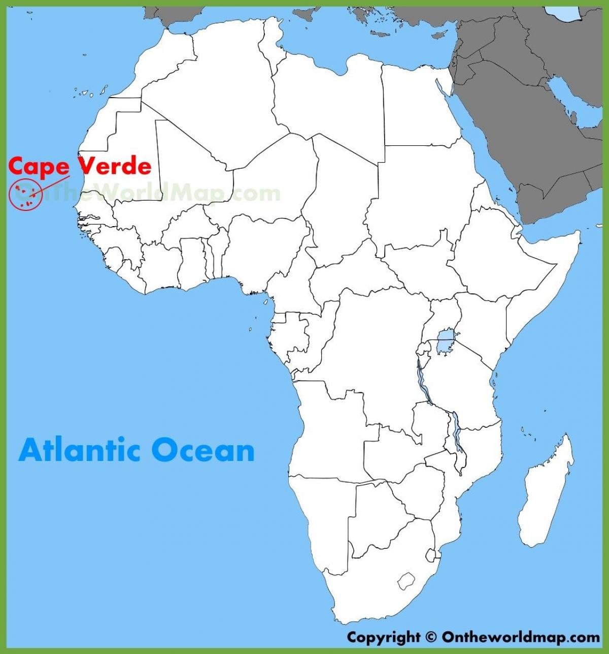 சால் Cabo Verde வரைபடம்